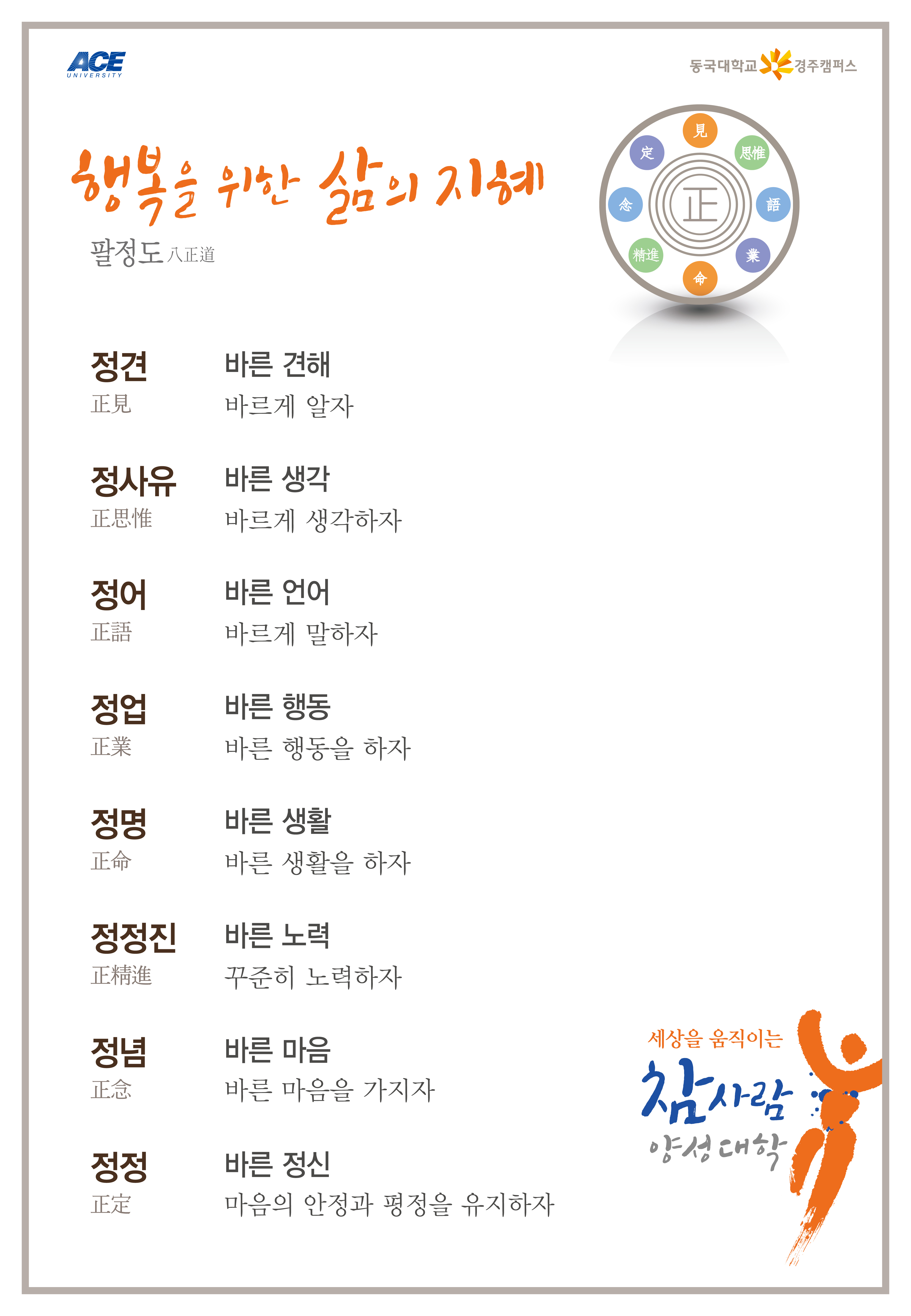 팔정도 이미지