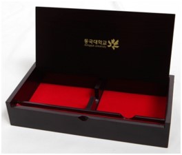 쌍학메모함