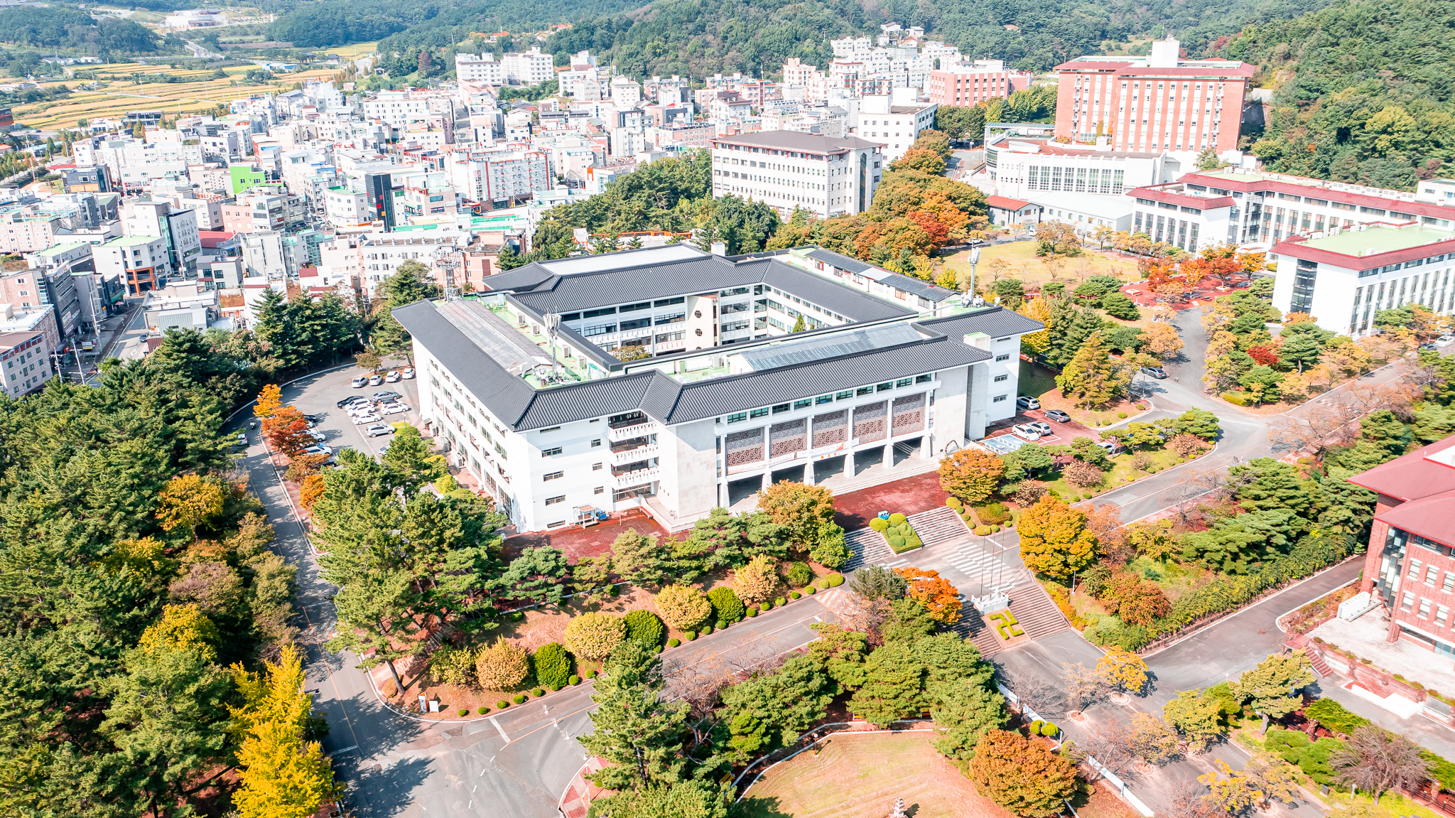 2021년 10월 캠퍼스 풍경(드론 촬영)